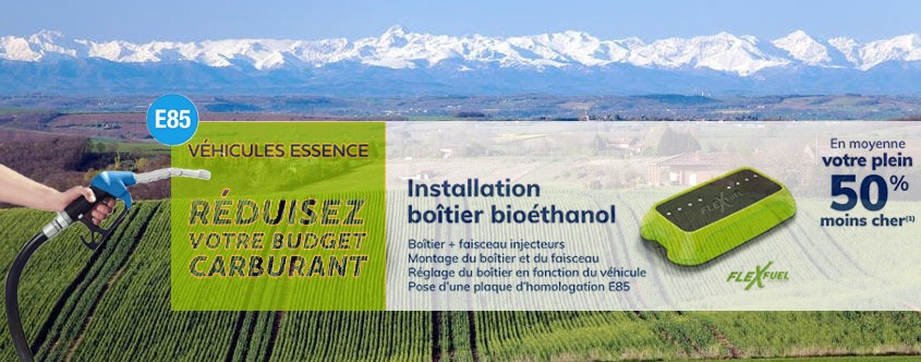 Coût installation kit ethanol - Prix conversion boitier bioethanol